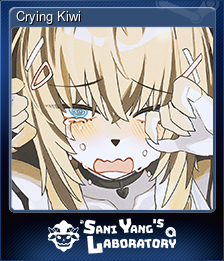 Series 1 - Card 2 of 6 - Crying Kiwi