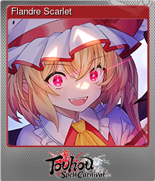 Series 1 - Card 10 of 11 - Flandre Scarlet