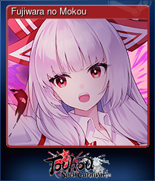 Series 1 - Card 9 of 11 - Fujiwara no Mokou