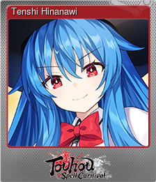 Series 1 - Card 6 of 11 - Tenshi Hinanawi