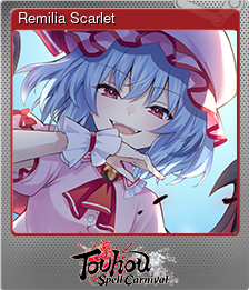 Series 1 - Card 1 of 11 - Remilia Scarlet
