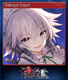 Series 1 - Card 8 of 11 - Sakuya Izayoi