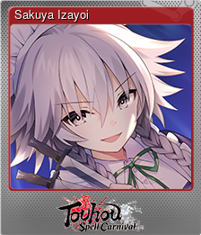 Series 1 - Card 8 of 11 - Sakuya Izayoi