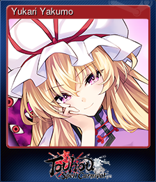 Series 1 - Card 2 of 11 - Yukari Yakumo
