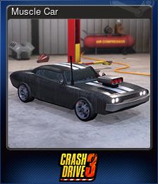 Series 1 - Card 4 of 15 - Muscle Car