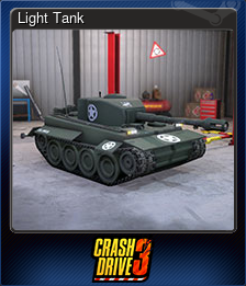Series 1 - Card 8 of 15 - Light Tank