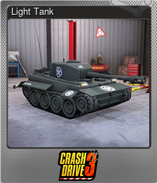 Series 1 - Card 8 of 15 - Light Tank