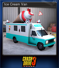 Series 1 - Card 3 of 15 - Ice Cream Van
