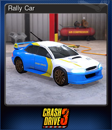 Series 1 - Card 6 of 15 - Rally Car