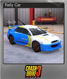 Series 1 - Card 6 of 15 - Rally Car