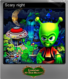 Series 1 - Card 2 of 6 - Scary night