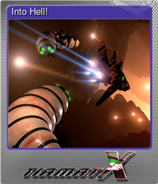 Series 1 - Card 6 of 6 - Into Hell!