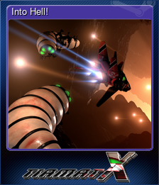 Series 1 - Card 6 of 6 - Into Hell!