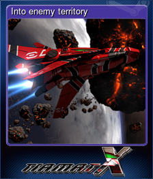 Series 1 - Card 2 of 6 - Into enemy territory