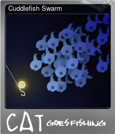 Series 1 - Card 2 of 7 - Cuddlefish Swarm