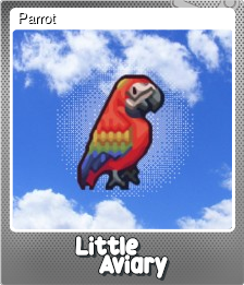 Series 1 - Card 3 of 6 - Parrot
