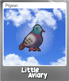 Series 1 - Card 1 of 6 - Pigeon