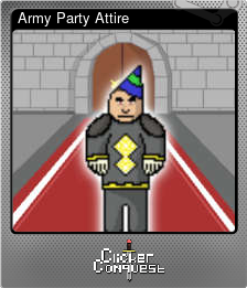 Series 1 - Card 2 of 10 - Army Party Attire