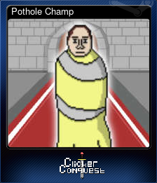 Series 1 - Card 9 of 10 - Pothole Champ