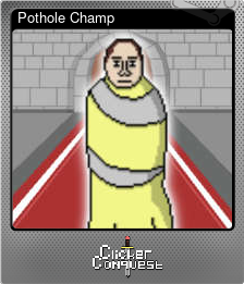 Series 1 - Card 9 of 10 - Pothole Champ
