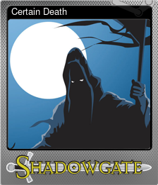 Series 1 - Card 3 of 5 - Certain Death