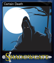 Series 1 - Card 3 of 5 - Certain Death