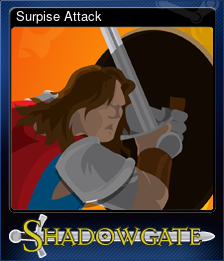 Series 1 - Card 1 of 5 - Surpise Attack