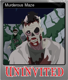 Series 1 - Card 3 of 5 - Murderous Maze