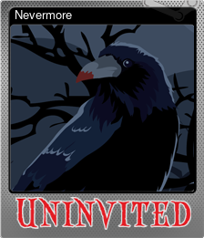 Series 1 - Card 5 of 5 - Nevermore