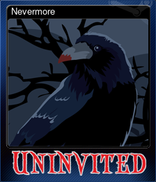 Series 1 - Card 5 of 5 - Nevermore