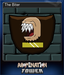 Series 1 - Card 2 of 9 - The Biter