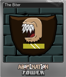 Series 1 - Card 2 of 9 - The Biter