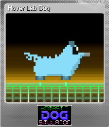 Series 1 - Card 1 of 9 - Hover Lab Dog