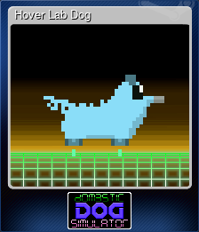 Series 1 - Card 1 of 9 - Hover Lab Dog
