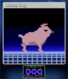 Series 1 - Card 4 of 9 - Stubby Dog