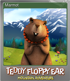 Series 1 - Card 5 of 5 - Marmot