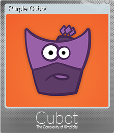 Series 1 - Card 4 of 5 - Purple Cubot