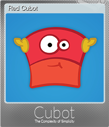 Series 1 - Card 2 of 5 - Red Cubot