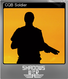 Series 1 - Card 2 of 5 - CQB Soldier