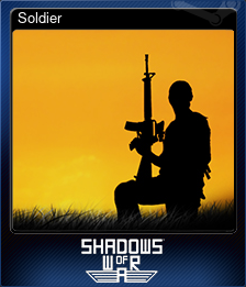 Series 1 - Card 1 of 5 - Soldier