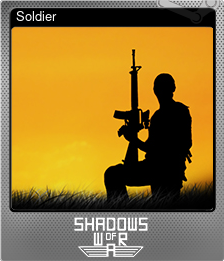 Series 1 - Card 1 of 5 - Soldier