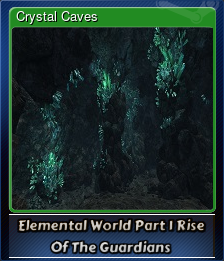 Series 1 - Card 1 of 5 - Crystal Caves