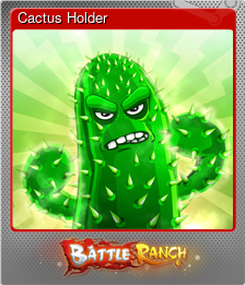 Series 1 - Card 4 of 5 - Cactus Holder
