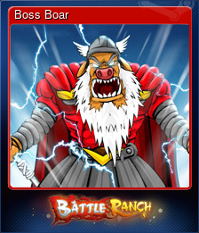 Series 1 - Card 5 of 5 - Boss Boar