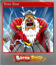 Series 1 - Card 5 of 5 - Boss Boar