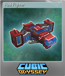 Series 1 - Card 2 of 13 - Red Fighter