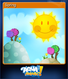 Series 1 - Card 1 of 6 - Spring