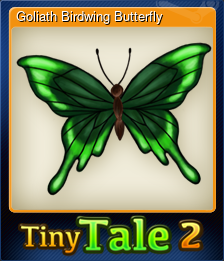Series 1 - Card 5 of 6 - Goliath Birdwing Butterfly
