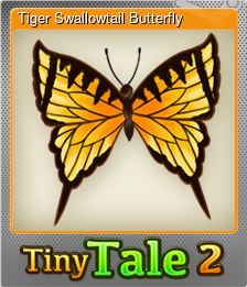 Series 1 - Card 4 of 6 - Tiger Swallowtail Butterfly