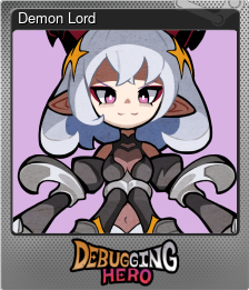 Series 1 - Card 4 of 8 - Demon Lord